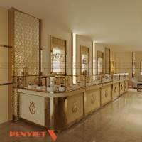 Thiết kế tiệm trang sức cao cấp 66m2 tại Bắc Ninh – Chủ đầu tư Nghiêm Thị Lương